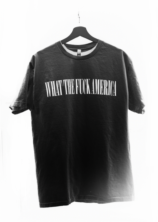 WTF AMERICA TEE (BLACK)